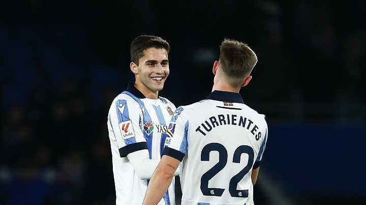 "Реал Сосьедад" победил "Осасуну" в Кубке Испании