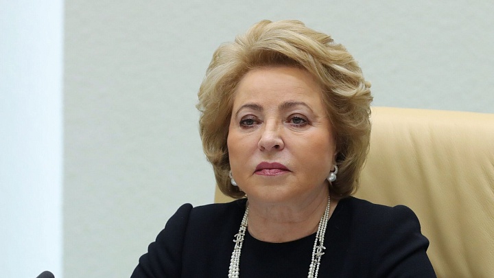 Матвиенко предложила Мордашову помочь родной Вологодской области